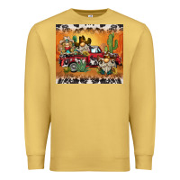 Antique Gold western gnome truck Premium Sweatshirt - BarkalooDesign