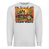 Dove Grey western gnome truck Premium Sweatshirt - BarkalooDesign