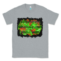 Heather Grey halloween leopard lines background Classic Tee - BundleAndBundleShop