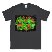 Smoke halloween leopard lines background Classic Tee - BundleAndBundleShop