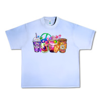Grape Ice hippie coffee cups Urban Heavy Tee - Zillion Design Studio