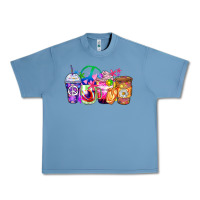 Pebble Blue hippie coffee cups Urban Heavy Tee - Zillion Design Studio