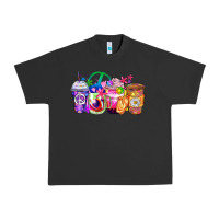 Pigment Black hippie coffee cups Urban Heavy Tee - Zillion Design Studio