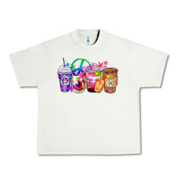 Pistachio hippie coffee cups Urban Heavy Tee - Zillion Design Studio