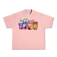 Salmon hippie coffee cups Urban Heavy Tee - Zillion Design Studio