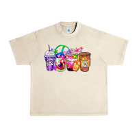 Sandshell hippie coffee cups Urban Heavy Tee - Zillion Design Studio