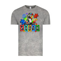 Cloud Rock soccer support squad autism Vintage Tee - Zillion Design Studio