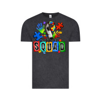 Vintage Black soccer support squad autism Vintage Tee - Zillion Design Studio