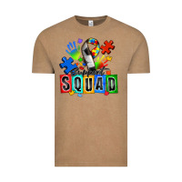 Vintage Coffee soccer support squad autism Vintage Tee - Zillion Design Studio