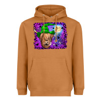 Meerkat highland cow halloween Heavyweight Hoodie - JahusDesignShop