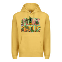 Antique Gold plantaholic Premium Hoodie - NancyCooperArtShop