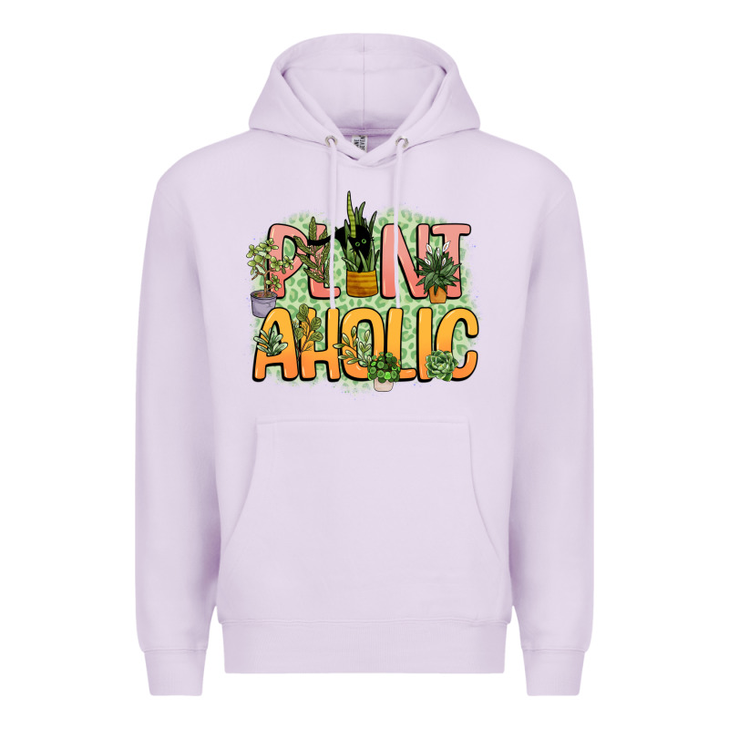 Plantaholic Premium Hoodie by NancyCooperArtShop | Teevron