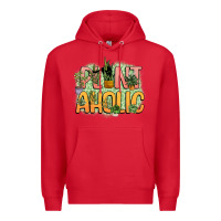 Red plantaholic Premium Hoodie - NancyCooperArtShop