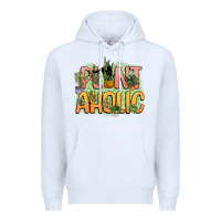 White plantaholic Premium Hoodie - NancyCooperArtShop
