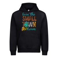 Black Living The Small Town Dream Urban Hoodie - BundleAndBundleShop
