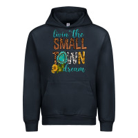 Navy Living The Small Town Dream Urban Hoodie - BundleAndBundleShop