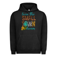 Pigment Black Living The Small Town Dream Urban Hoodie - BundleAndBundleShop