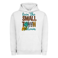 Pigment Lunar Rock Living The Small Town Dream Urban Hoodie - BundleAndBundleShop