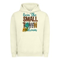 Pigment Pistachio Living The Small Town Dream Urban Hoodie - BundleAndBundleShop