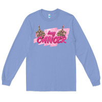 Colony Blue Hey Cancer Long Sleeve Tee - texasbilliewilder