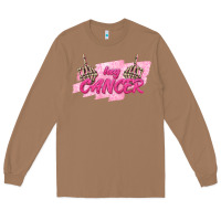 Toasted Coconut Hey Cancer Long Sleeve Tee - texasbilliewilder