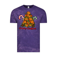 Cloud Purple Merry Christmas Basketball Vintage Tee - RanaPortraitStore