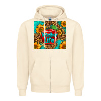 Sandshell teacher life Zipper Hoodie - HRA Design Shop