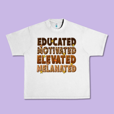 Urban Heavy Tee melanin educated motivated elevated melanated