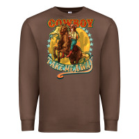 Chestnut cowboy take me away Premium Sweatshirt - NancyCooperArtShop
