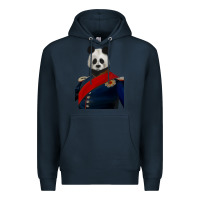 Navy Pet Portraits, Custom Pet Portraits, Renaissance Dog Portraits, Custom Premium Hoodie - RanaPortraitStore