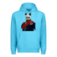 Ocean Blue Pet Portraits, Custom Pet Portraits, Renaissance Dog Portraits, Custom Premium Hoodie - RanaPortraitStore