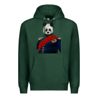 Sports Green Pet Portraits, Custom Pet Portraits, Renaissance Dog Portraits, Custom Premium Hoodie - RanaPortraitStore