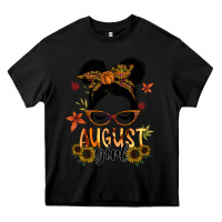 Black august girl Heavy Core Tee - SublimationCraftShop