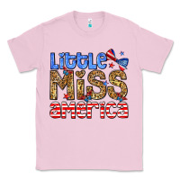 Bubblegum Pink Little miss America Classic Tee - Neo Western