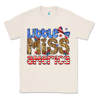 Natural Little miss America Classic Tee - Neo Western