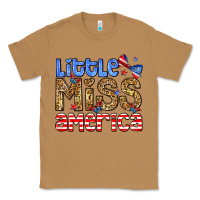 Toasted Coconut Little miss America Classic Tee - Neo Western