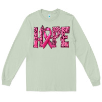 Matcha Hope Breast Cancer Long Sleeve Tee - texasbilliewilder
