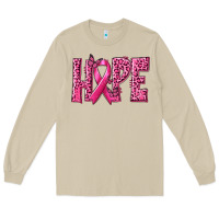 Mushroom Hope Breast Cancer Long Sleeve Tee - texasbilliewilder