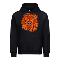Black Thanksgiving Turkey With Tartan Patch Urban Hoodie - BundleAndBundleShop
