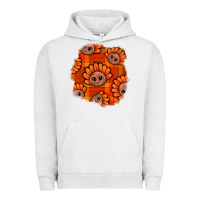 Pigment Lunar Rock Thanksgiving Turkey With Tartan Patch Urban Hoodie - BundleAndBundleShop