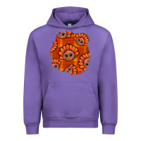Tulip Thanksgiving Turkey With Tartan Patch Urban Hoodie - BundleAndBundleShop