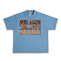 Pebble Blue melanin melanin melanin Urban Heavy Tee - texasbilliewilder