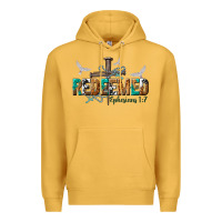 Mustard redeemed ephesians 1 7 Premium Hoodie - NancyCooperArtShop