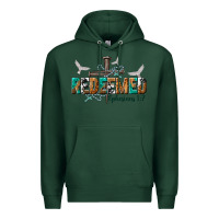 Sports Green redeemed ephesians 1 7 Premium Hoodie - NancyCooperArtShop