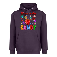 Plum all you need is candy Heavyweight Hoodie - AdoDesignShop