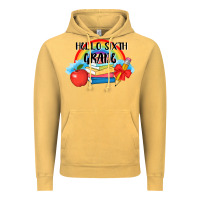 Vintage Mustard back to school hello sixth grade 3200x2400 Vintage Hoodie - AdoDesignShop