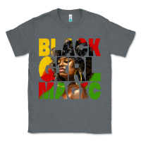 Charcoal Heather black girl magic juneteenth Classic Tee - HRA Design Shop