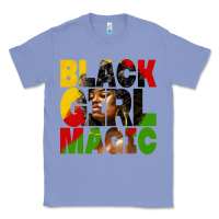 Colony Blue black girl magic juneteenth Classic Tee - HRA Design Shop