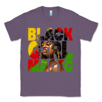 Lavender black girl magic juneteenth Classic Tee - HRA Design Shop