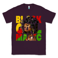 Plum black girl magic juneteenth Classic Tee - HRA Design Shop